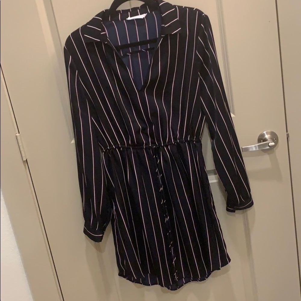 Lush silky work dress